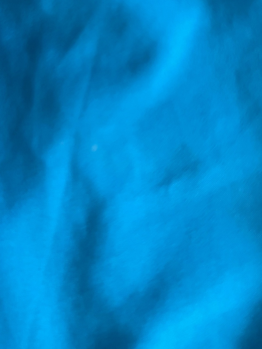 Nike Dri-Fit Women's Bright Blue Running Shorts with Yellow Trim - Picture 4 of 5